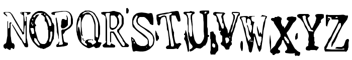 Depressionist v1.0 Font UPPERCASE