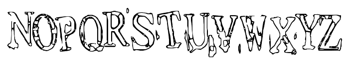 Depressionist v1.0 Font LOWERCASE