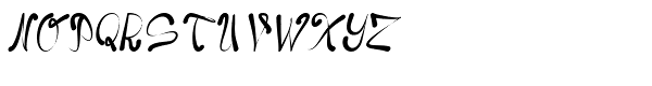 Destiny Medium Italic Font UPPERCASE