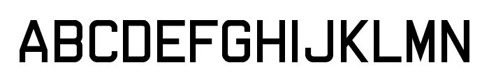 Dev Gothic Font LOWERCASE
