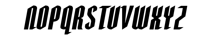 Devil Summoner Extra-Expanded Italic Font LOWERCASE
