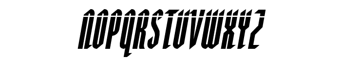 Devil Summoner Laser Italic Font LOWERCASE