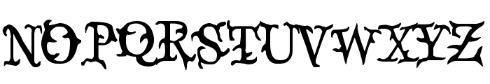 Devil's Snare Font UPPERCASE