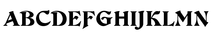 DevinneOpti-Ornamented Font UPPERCASE