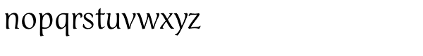 Dez Petranian Light Font LOWERCASE