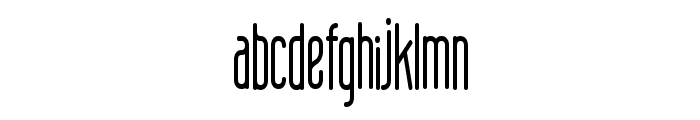 defatted milk Condensed Font LOWERCASE