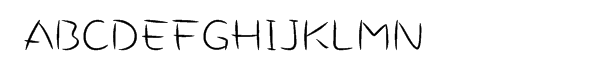 DF Craft Dou W3 Japanese Font UPPERCASE