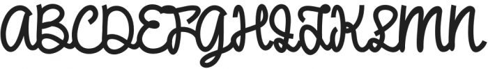 DHF Broffont Script otf (400) Font UPPERCASE