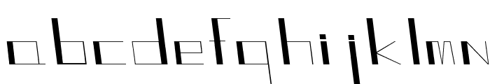 DIAG0 Font LOWERCASE