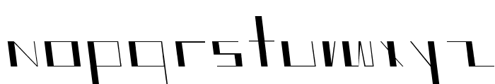 DIAG0 Font LOWERCASE