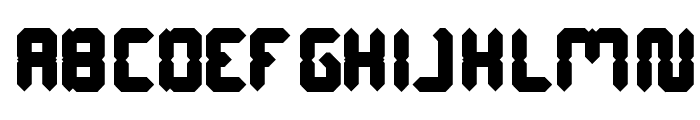 DIGITAL GOTHIC Font UPPERCASE