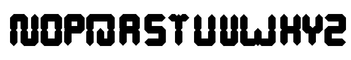 DIGITAL GOTHIC Font LOWERCASE