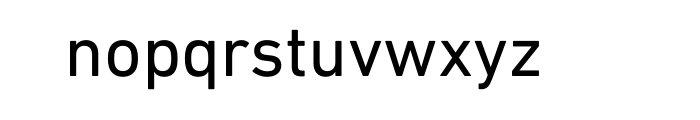 DIN Next W1G Font LOWERCASE