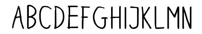 DINSKI CASUAL CONDENSED Font LOWERCASE