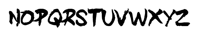 DIST Inking Bold Font LOWERCASE