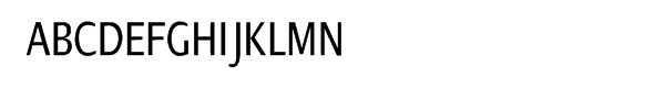 Dialog™ Condensed Roman Sample