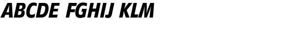 Diamanti Condensed EF Medium Italic Font UPPERCASE