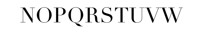 Didot Std Roman Font UPPERCASE
