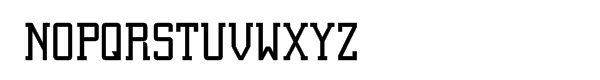 DigiBo Eck Serif Font UPPERCASE