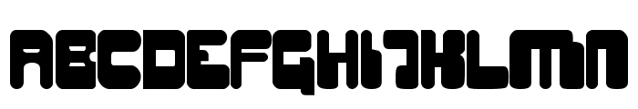 Digifit Font UPPERCASE