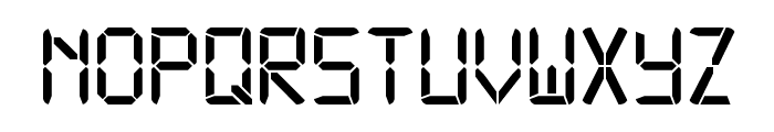 Digital-7 Mono Font LOWERCASE