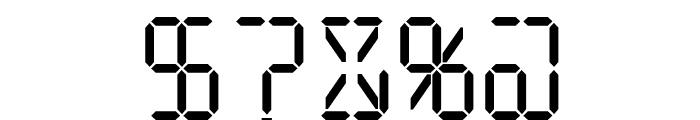 Digital Internet Semibold Italic Font OTHER CHARS
