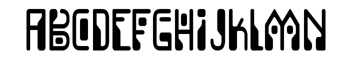 DignityOfLabour-Regular Font LOWERCASE