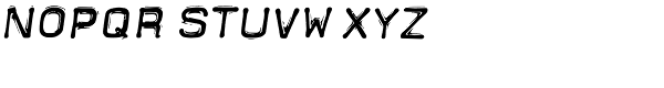 DimeOtype Oblique Font UPPERCASE