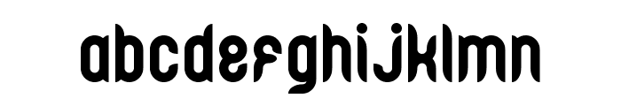 Dinghy Font LOWERCASE