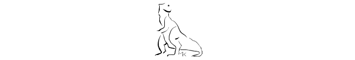 DinoSilhouettes Font OTHER CHARS