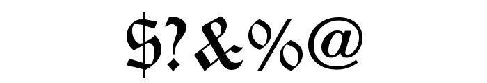 Diploma Regular Font OTHER CHARS