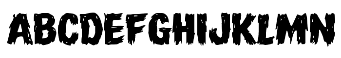 Dire Wolf Expanded Font LOWERCASE