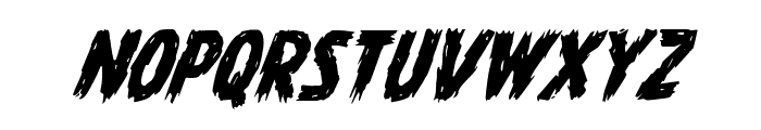 Dire Wolf Italic Font LOWERCASE