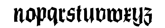 DirtyThinkwitz Font LOWERCASE