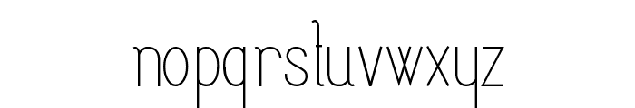 Disciplina-Regular Font LOWERCASE