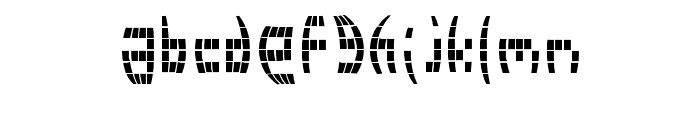 Disco-2000 Font LOWERCASE