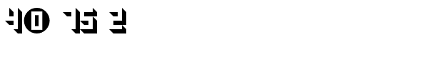 Display Digits Four Font - What Font Is