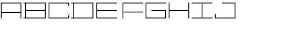 Distill Expanded Thin Font UPPERCASE