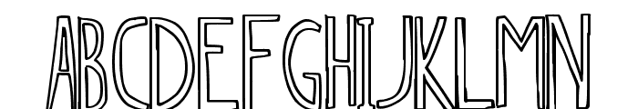 dingleberry Font UPPERCASE