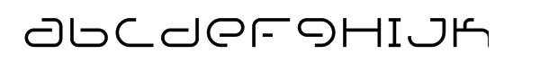 DJ Parade Cyrillic Condensed Light Font UPPERCASE