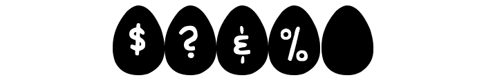 DJB Eggsellent Font OTHER CHARS