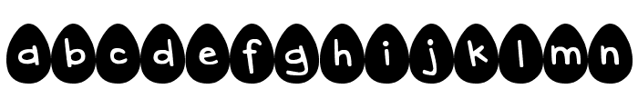 DJB Eggsellent Font LOWERCASE