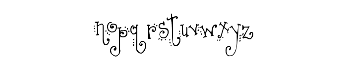DJ Whimsey Font LOWERCASE