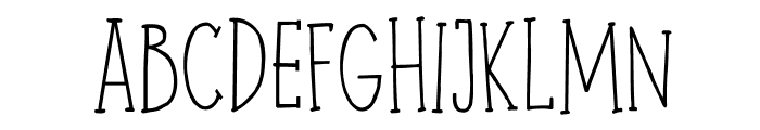 DKJohnBrown Font LOWERCASE