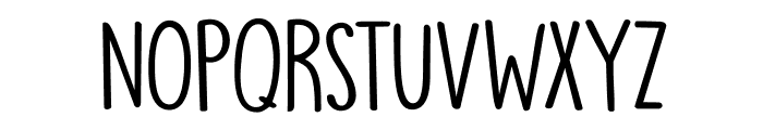 DKMoonlightSerenade Font UPPERCASE