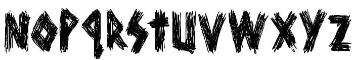 DKScurvyDog Font LOWERCASE