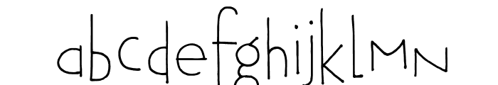 DKTobu Font LOWERCASE
