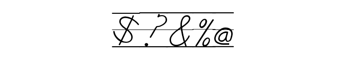 DmoZBConnectLine Font OTHER CHARS