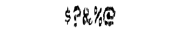 DOKTOR terror Font OTHER CHARS