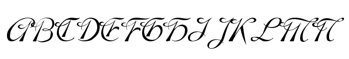 Dobkin Plain Font UPPERCASE